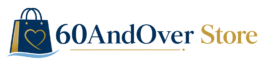 60AndOver Store logo with shopping bag icon